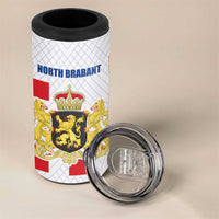 Netherlands North Brabant Province Custom 4 in 1 Can Cooler Tumbler