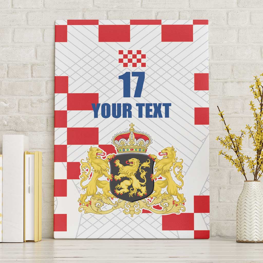 Netherlands North Brabant Province Custom Canvas Wall Art