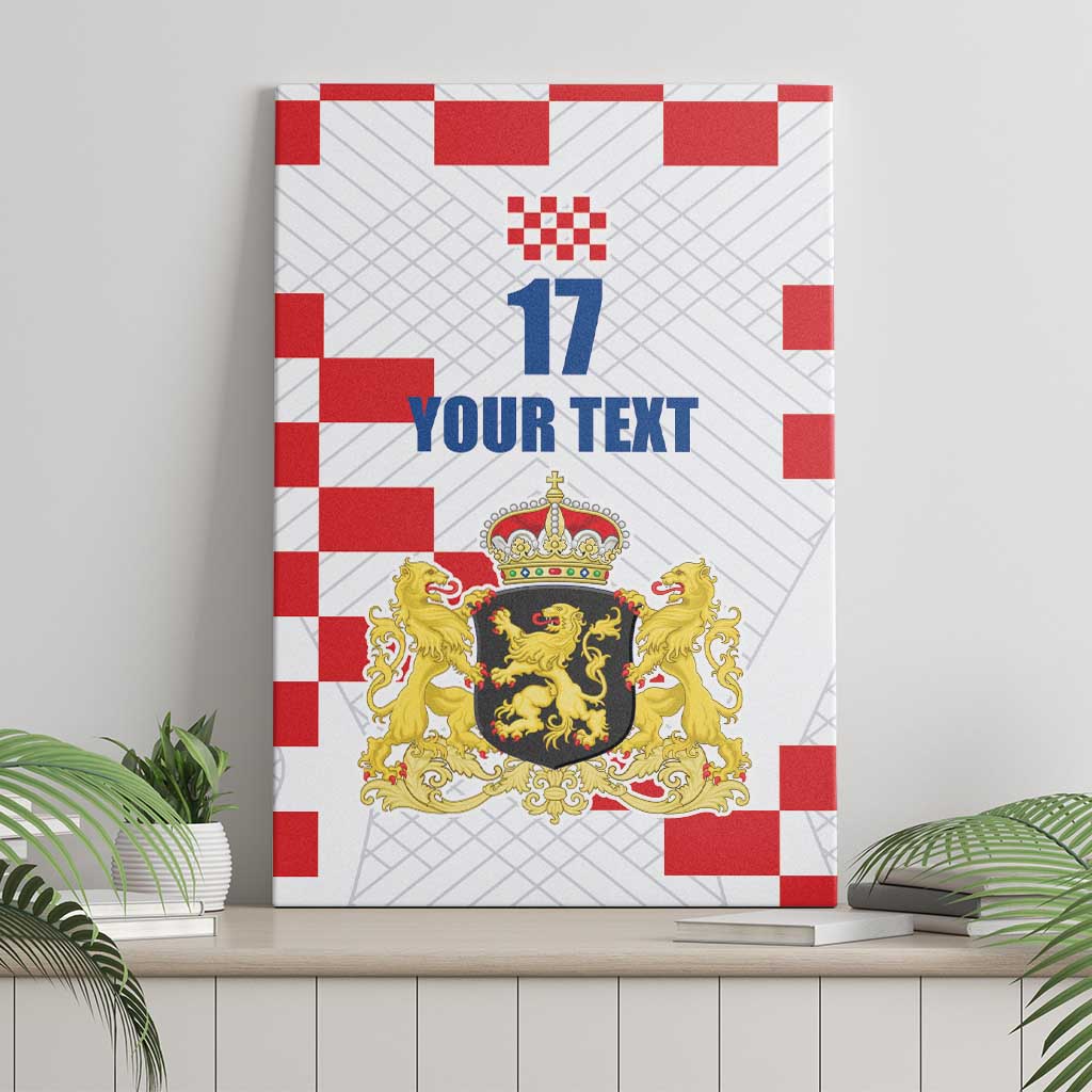 Netherlands North Brabant Province Custom Canvas Wall Art
