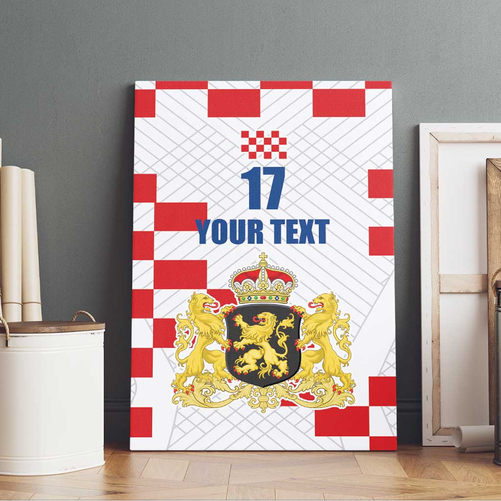 Netherlands North Brabant Province Custom Canvas Wall Art