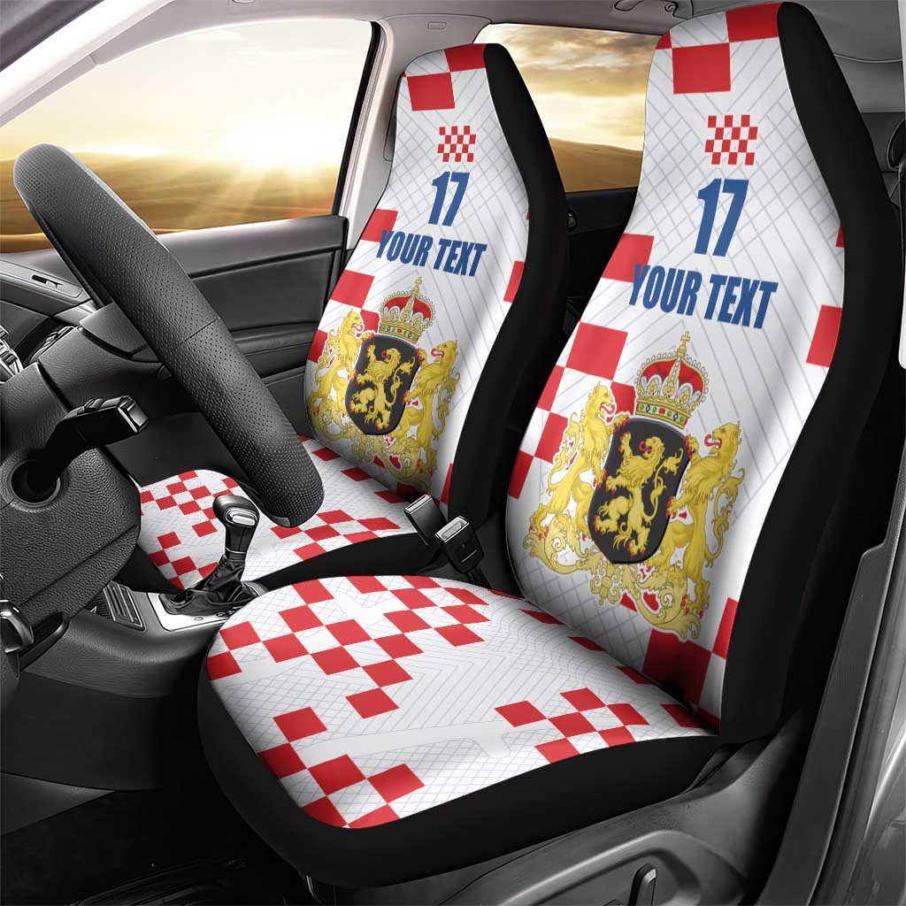 Netherlands North Brabant Province Custom Car Seat Cover