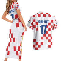 Netherlands North Brabant Province Custom Couples Matching Short Sleeve Bodycon Dress and Hawaiian Shirt