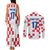 Netherlands North Brabant Province Custom Couples Matching Tank Maxi Dress and Long Sleeve Button Shirt