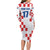 Netherlands North Brabant Province Custom Family Matching Long Sleeve Bodycon Dress and Hawaiian Shirt