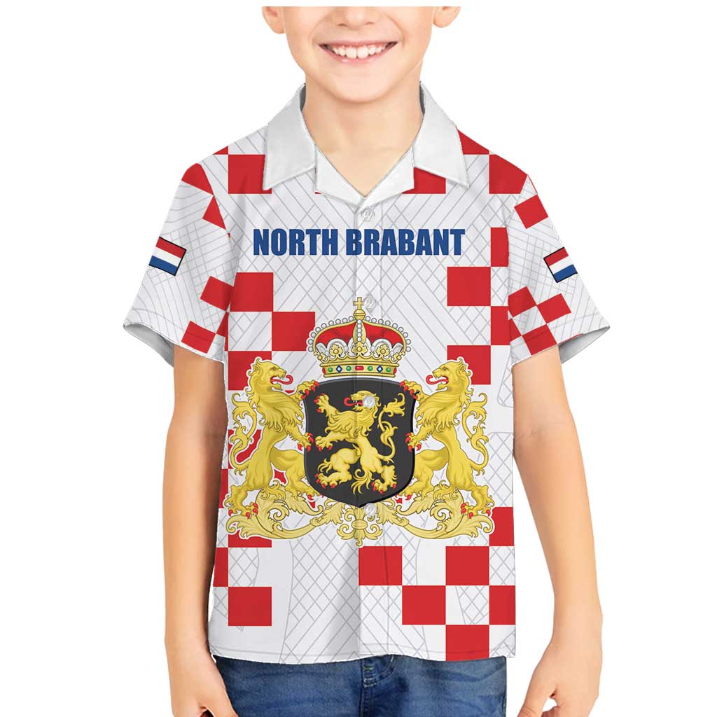 Netherlands North Brabant Province Custom Family Matching Mermaid Dress and Hawaiian Shirt