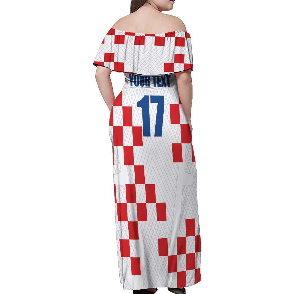 Netherlands North Brabant Province Custom Family Matching Off Shoulder Maxi Dress and Hawaiian Shirt