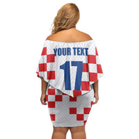 Netherlands North Brabant Province Custom Family Matching Off Shoulder Short Dress and Hawaiian Shirt