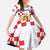 Netherlands North Brabant Province Custom Family Matching Short Sleeve Bodycon Dress and Hawaiian Shirt