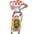 Netherlands North Brabant Province Custom Family Matching Short Sleeve Bodycon Dress and Hawaiian Shirt