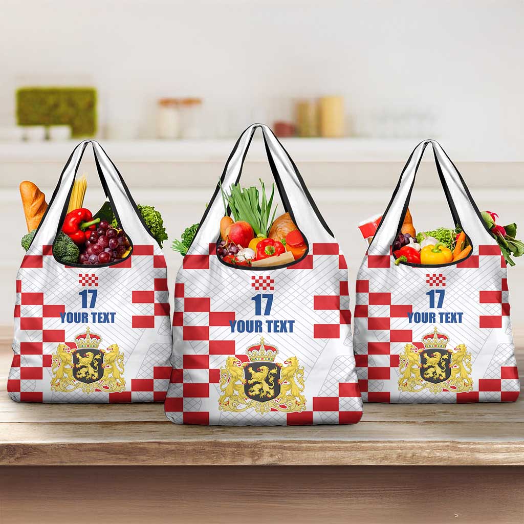 Netherlands North Brabant Province Custom Grocery Bag