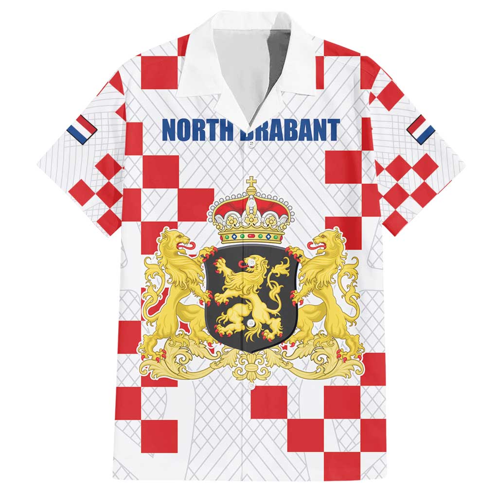 Netherlands North Brabant Province Custom Hawaiian Shirt