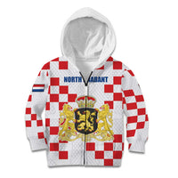 Netherlands North Brabant Province Custom Kid Hoodie