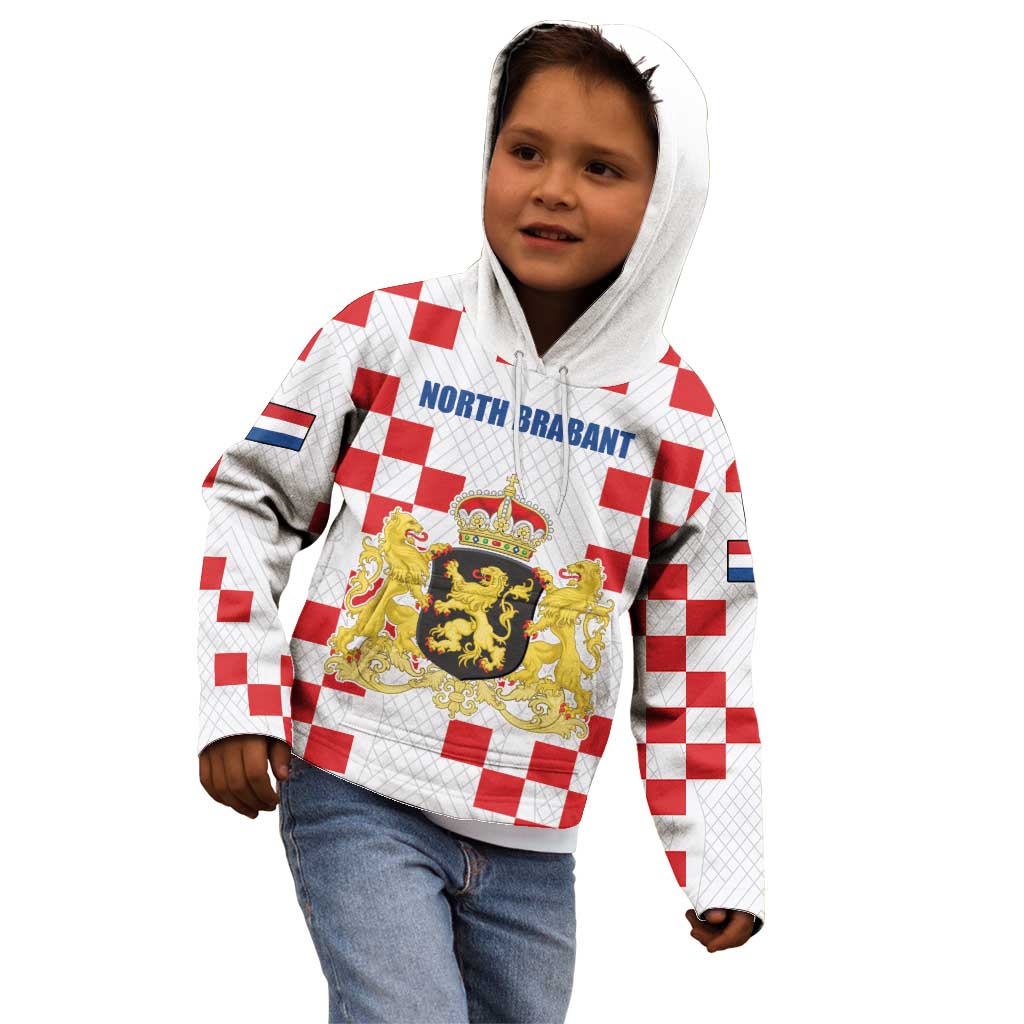 Netherlands North Brabant Province Custom Kid Hoodie