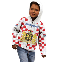 Netherlands North Brabant Province Custom Kid Hoodie