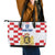 Netherlands North Brabant Province Custom Leather Tote Bag