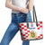 Netherlands North Brabant Province Custom Leather Tote Bag