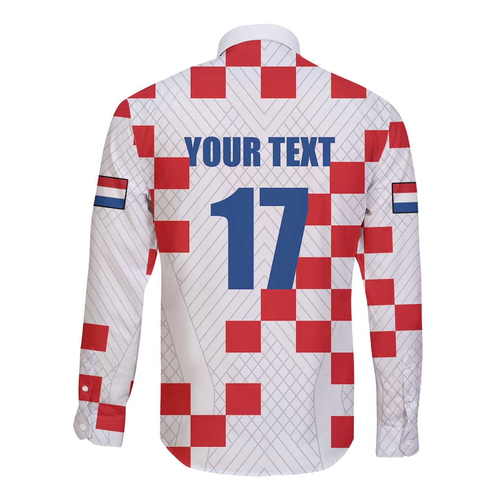 Netherlands North Brabant Province Custom Long Sleeve Button Shirt