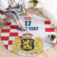 Netherlands North Brabant Province Custom Round Carpet