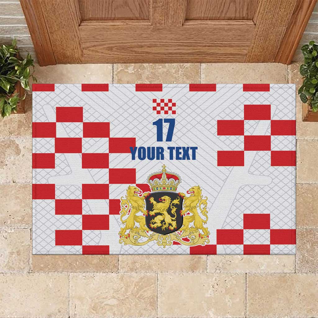 Netherlands North Brabant Province Custom Rubber Doormat