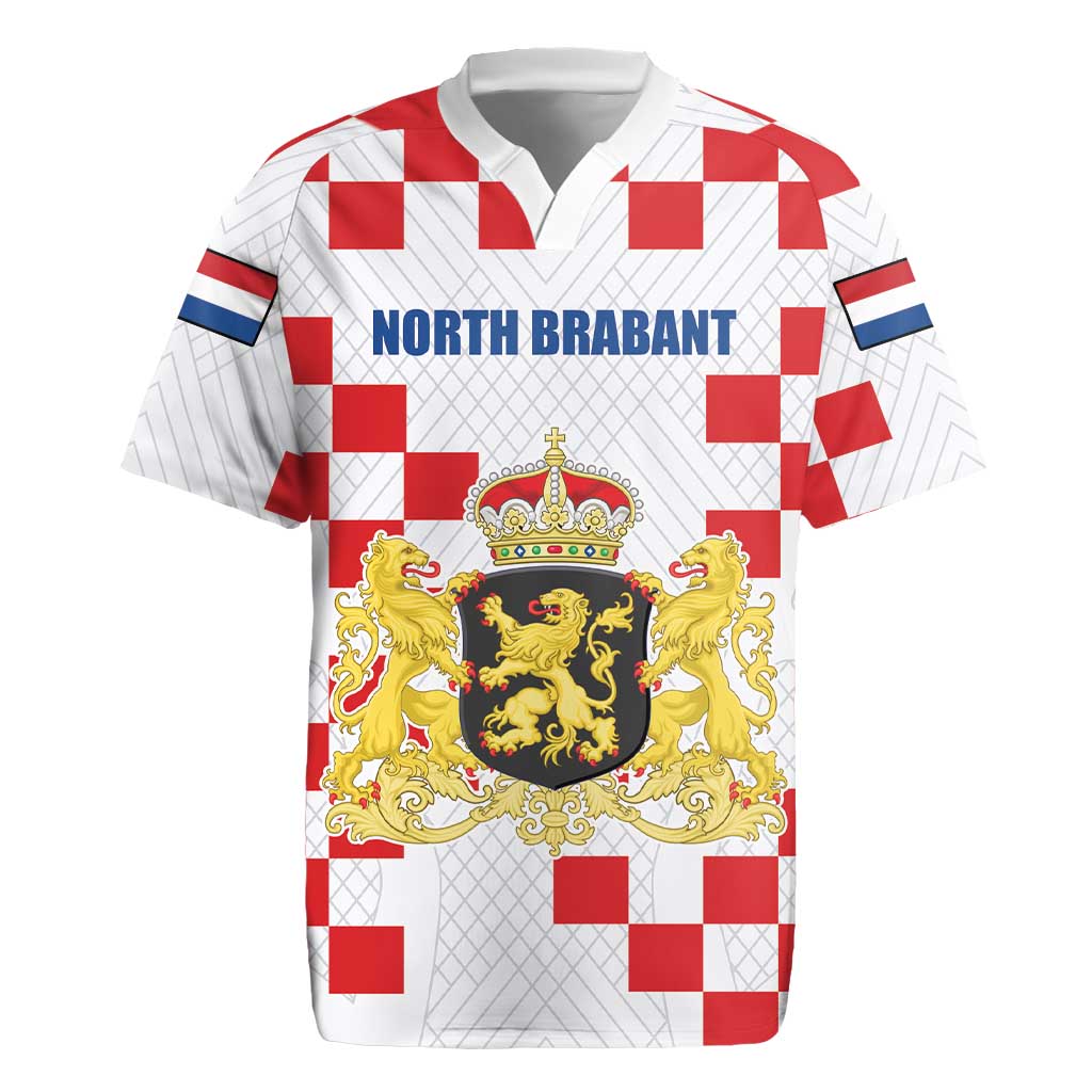 Netherlands North Brabant Province Custom Rugby Jersey
