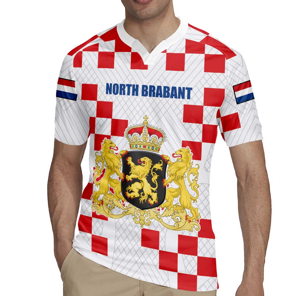 Netherlands North Brabant Province Custom Rugby Jersey