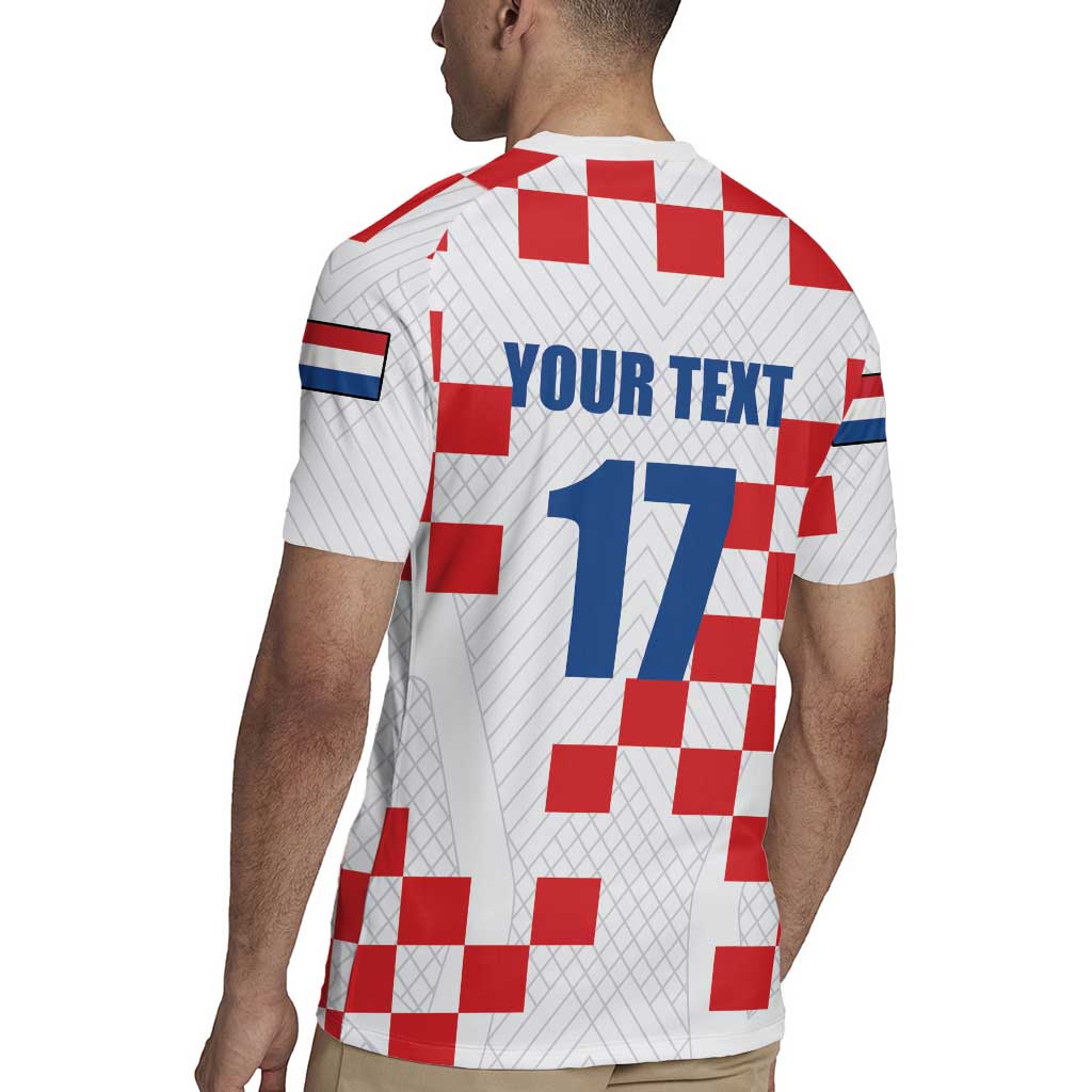 Netherlands North Brabant Province Custom Rugby Jersey