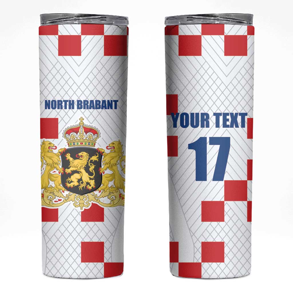 Netherlands North Brabant Province Custom Skinny Tumbler