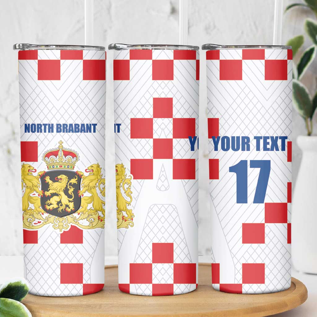 Netherlands North Brabant Province Custom Skinny Tumbler