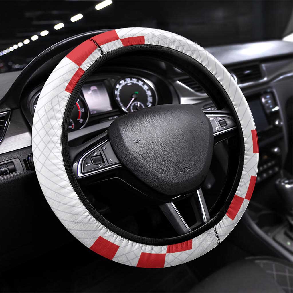 Netherlands North Brabant Province Steering Wheel Cover