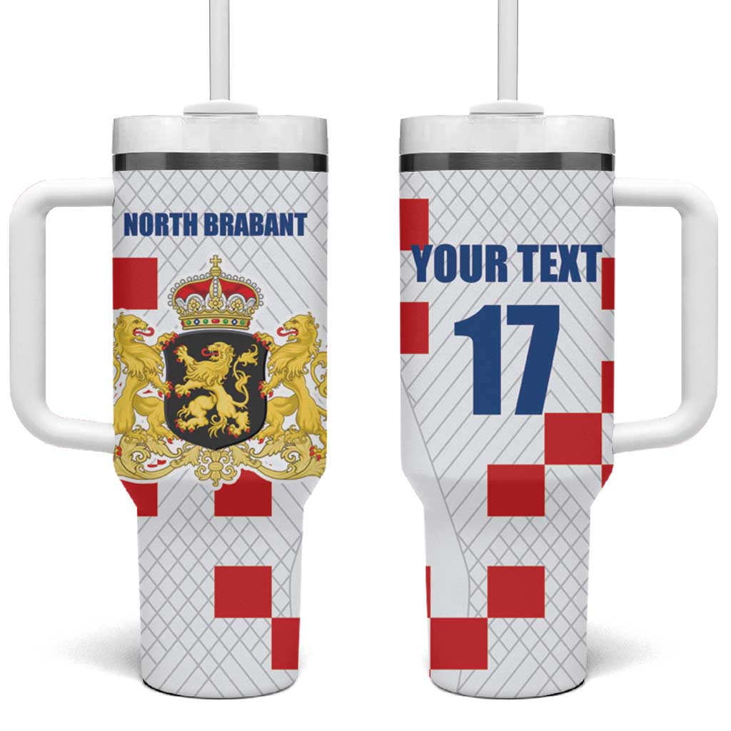 Netherlands North Brabant Province Custom Tumbler With Handle