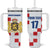 Netherlands North Brabant Province Custom Tumbler With Handle