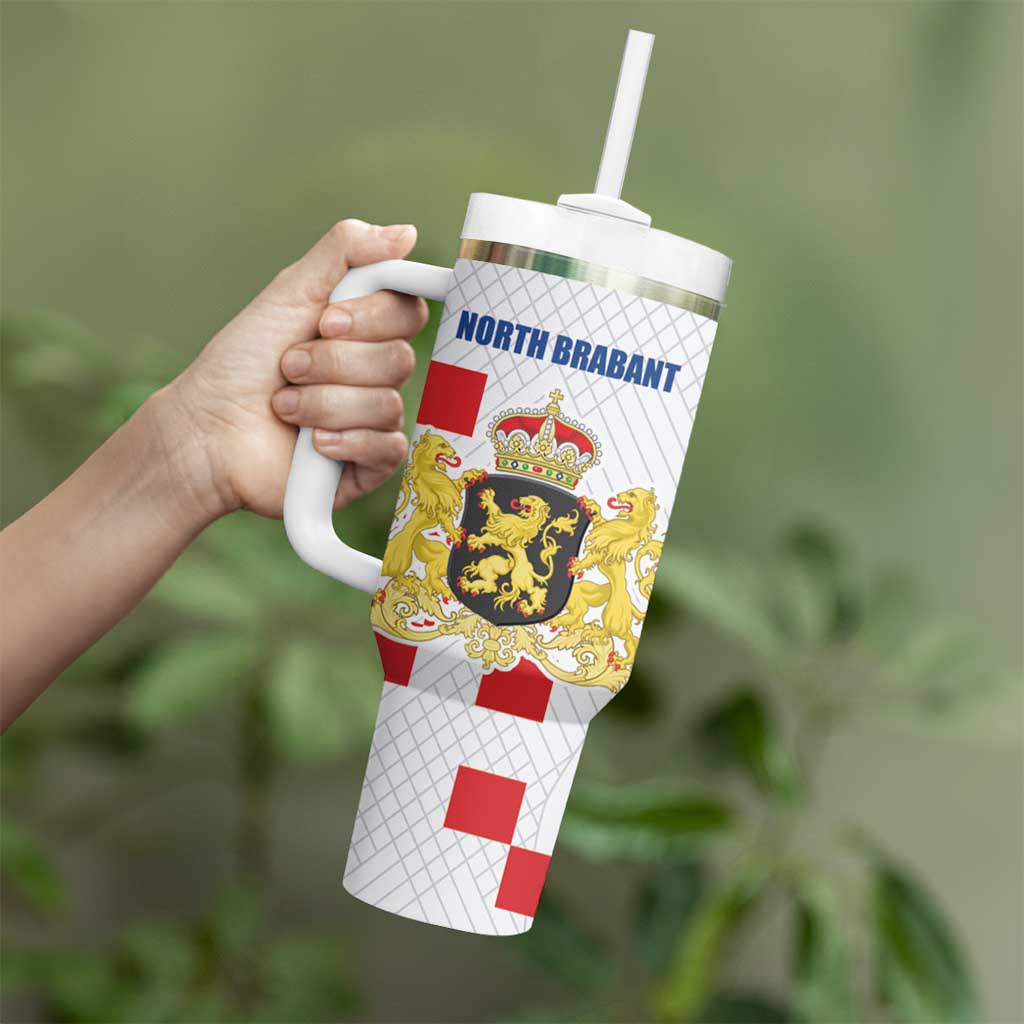 Netherlands North Brabant Province Custom Tumbler With Handle