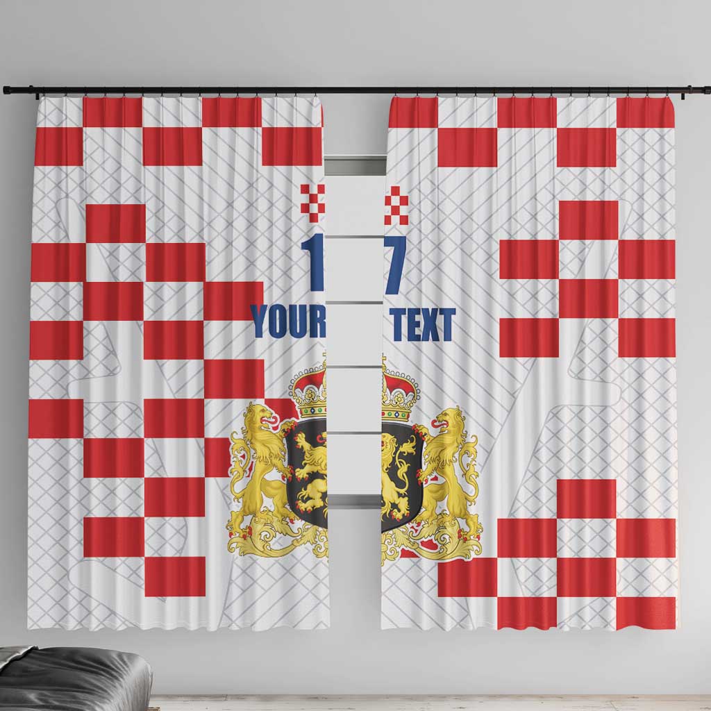Netherlands North Brabant Province Custom Window Curtain