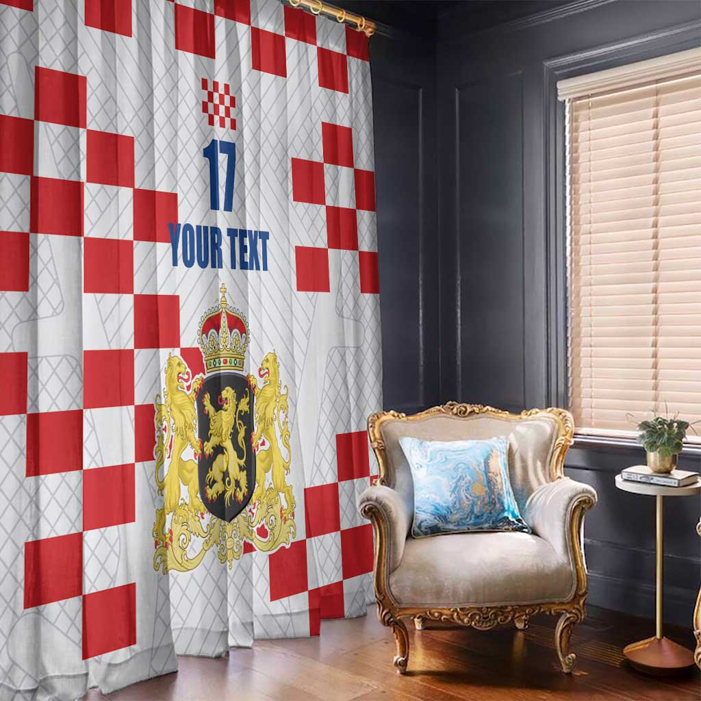 Netherlands North Brabant Province Custom Window Curtain