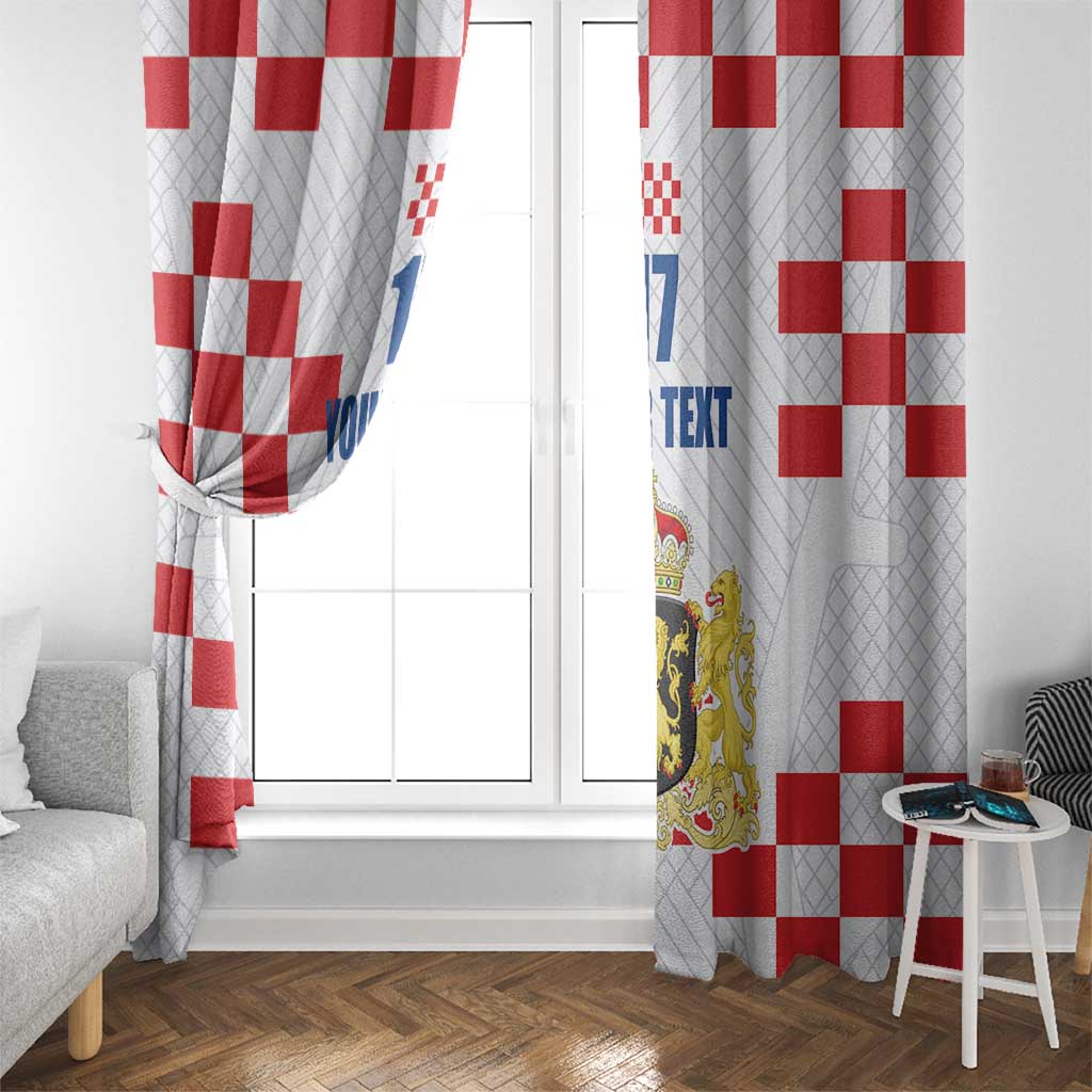 Netherlands North Brabant Province Custom Window Curtain
