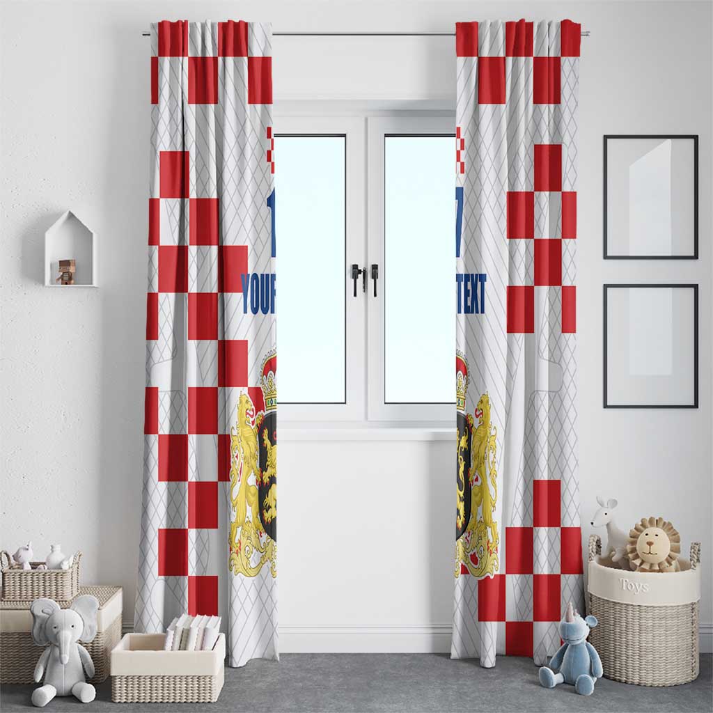 Netherlands North Brabant Province Custom Window Curtain