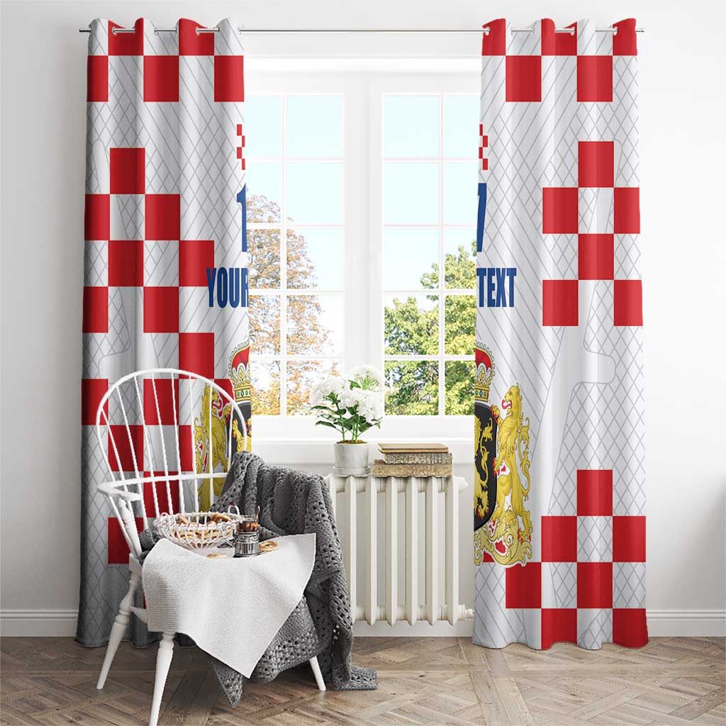 Netherlands North Brabant Province Custom Window Curtain