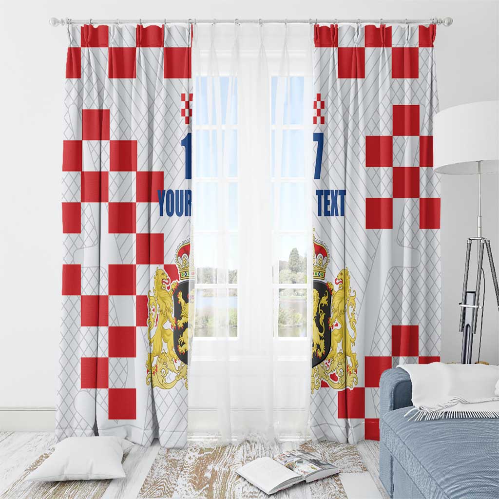 Netherlands North Brabant Province Custom Window Curtain