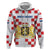 Netherlands North Brabant Province Custom Zip Hoodie