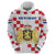 Netherlands North Brabant Province Custom Zip Hoodie