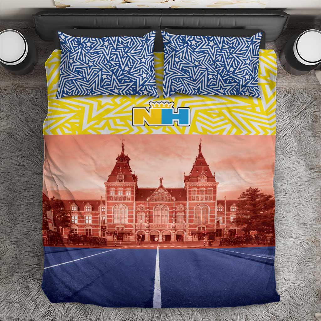 Netherlands North Holland Province Bedding Set Flag Style