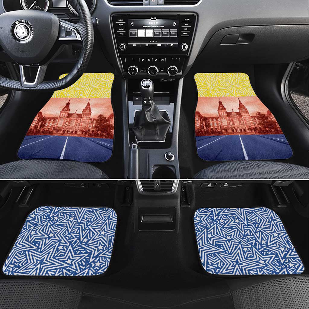 Netherlands North Holland Province Car Mats Flag Style