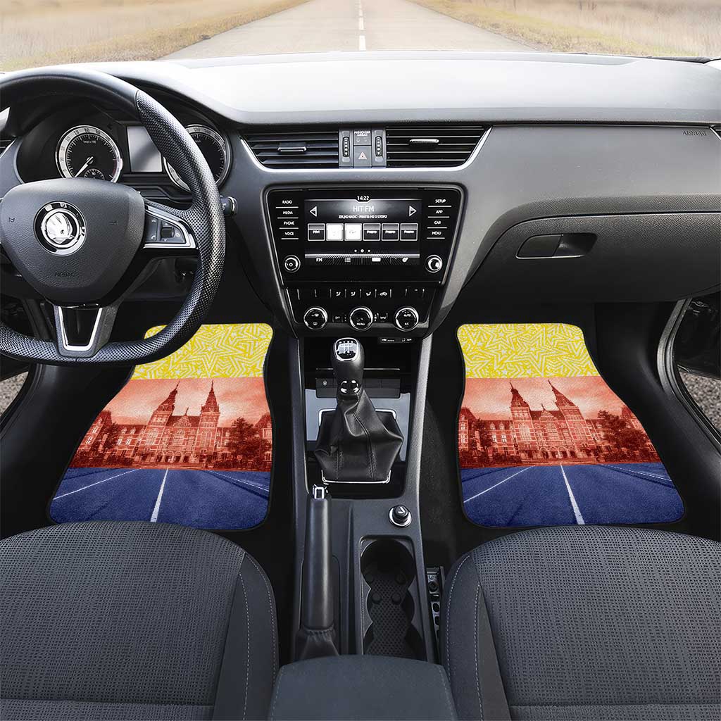 Netherlands North Holland Province Car Mats Flag Style