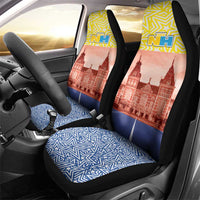 Netherlands North Holland Province Car Seat Cover Flag Style