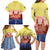 Netherlands North Holland Province Family Matching Long Sleeve Bodycon Dress and Hawaiian Shirt Flag Style