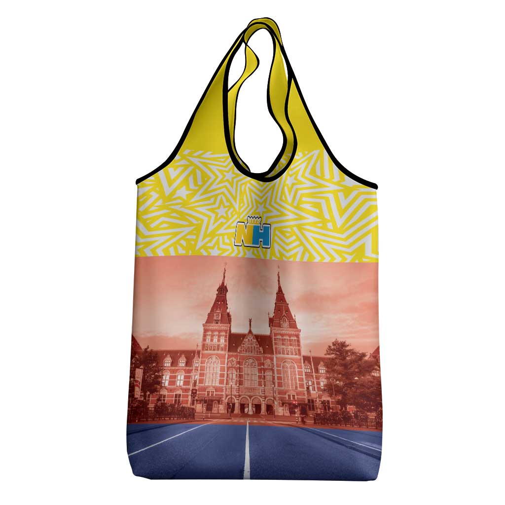 Netherlands North Holland Province Grocery Bag Flag Style