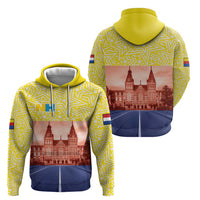 Netherlands North Holland Province Hoodie Flag Style