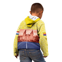 Netherlands North Holland Province Kid Hoodie Flag Style