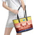 Netherlands North Holland Province Leather Tote Bag Flag Style