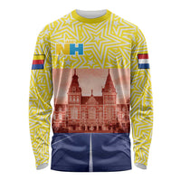 Netherlands North Holland Province Long Sleeve Shirt Flag Style